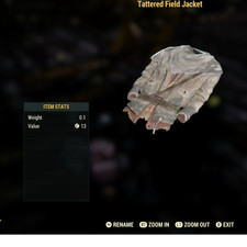 Fallout 76 Tattered Field Jacket Xbox 1