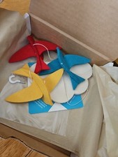 Dundry Hill Feltworks Handcrafted Wool Felt Birds Vintage Crib Mobile