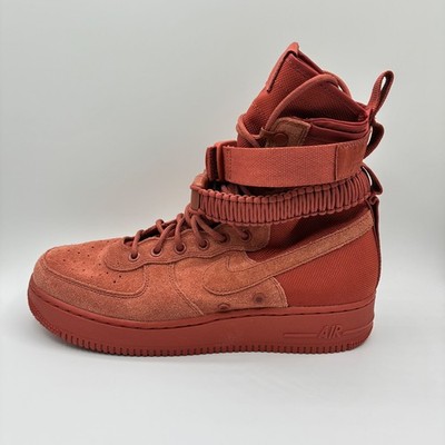 Nike SF Air Force 1 Sneaker Boot Men\'s 10.5 Dusty Peach Like Great Shape #Z5554 Nike SF Air Force 1 Dusty Peach for Sale | Authenticity  main image 3
