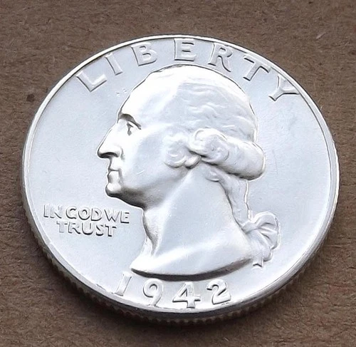 1942 - 1954 30 Washington Quarters - Gem BU