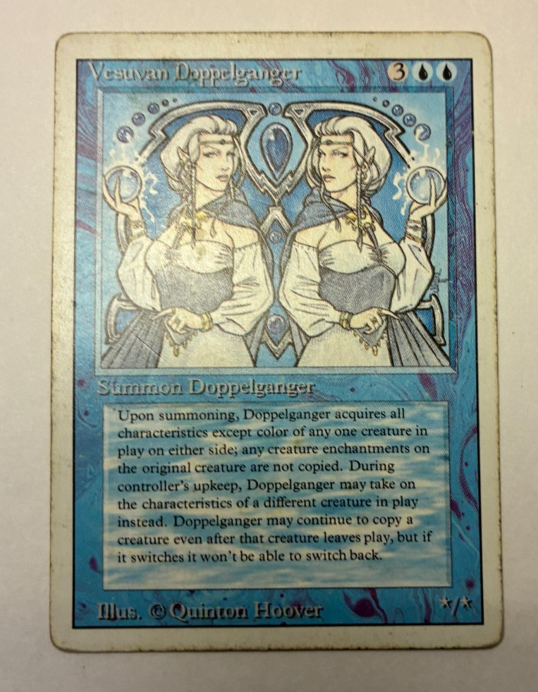 MTG Revised Vesuvan Doppelganger  MP