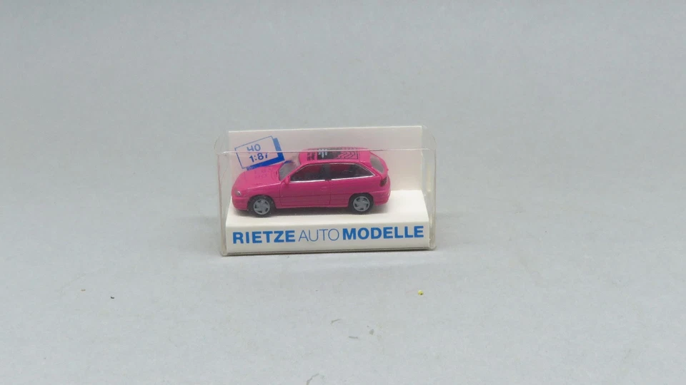 RIETZE OPEL ASTRA GSi MESSE STUTTGART 1993  - ECHELLE H0 1/87 - Photo 2/4