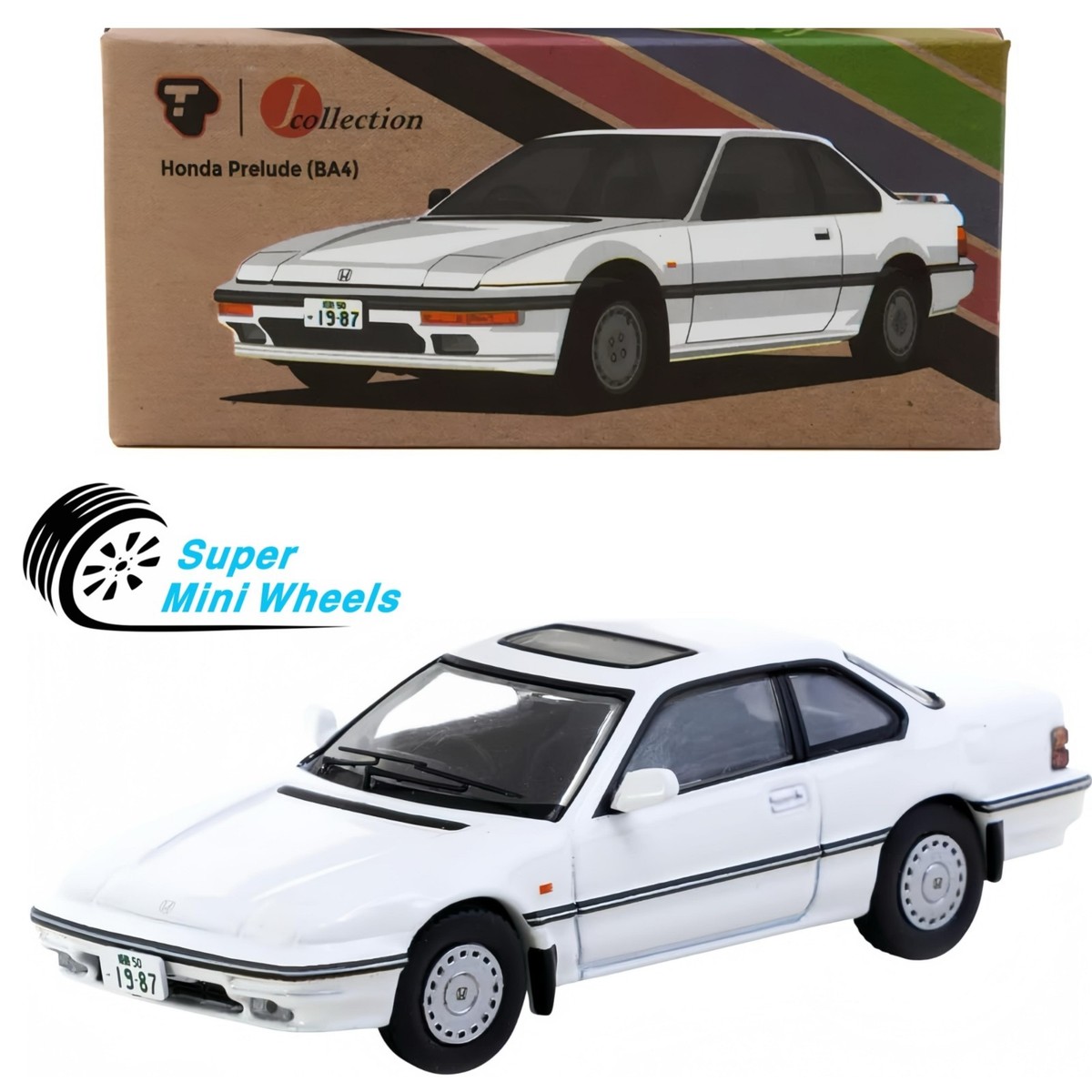 J-Collection 1:64 Honda Prelude (BA4) – White | eBay