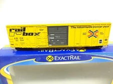 Exact Rail Ho FMC 5277 Box Car, Railbox 50504