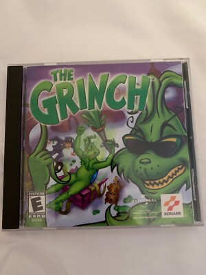 The Grinch (Windows PC, 2000) Video Game, Complete, Konami Retro Vintage Gaming