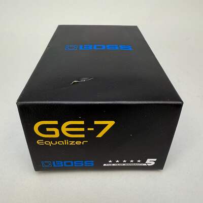 BOSS GE-7 美品 Boss GE-7 Equalizer (Black Label) | eBay