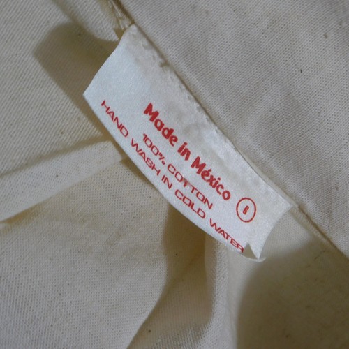 Camisa De Colección Para Hombres S Blanca L/s Bordada Guayabera Esmoquin Hippie Boho México - Imagen 15 de 15