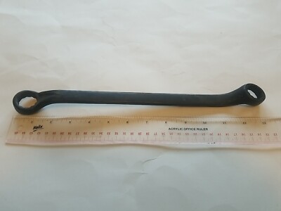Ampco Safety Tools W3190 Double Box Wrench, Non-Spark, 13/16 x 7/8 Inch ALBR