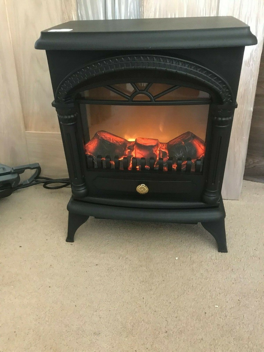 u0026#034;MARLON u0026#034; BLACK MEDIUM ELECTRIC STOVE FROM BELFRY HEATING | eBay