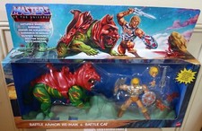 Mattel Motu Masters of the Universe Origins Battefield Warriors BA He-Man & Cat