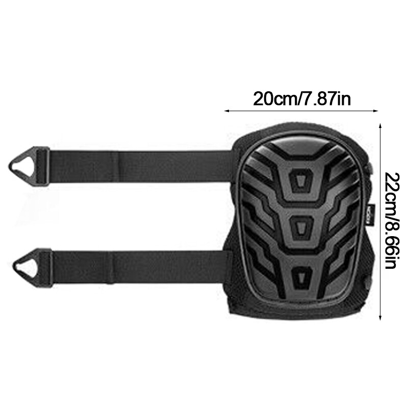 1Pair Knee Pads for Work with Heavy Duty Gel Cushion for Construction