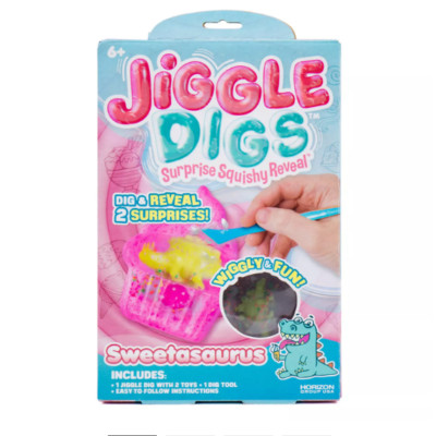 Jiggle Digs Sweetasaurus Surprise Squishy Reveal 