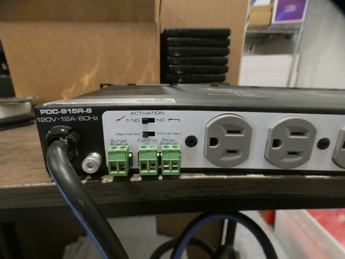 Middle Atlantic DRY Contact Controlled Power Supply Unit PDC-915R-6 - Picture 8 of 10