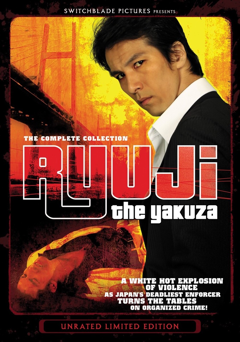 Ryuji the Yakuza - Complete Collection DVD Limited Edition All 4