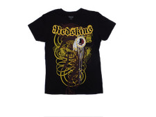 Washington Redskins Women's Black Old English Drip T-shirt Large