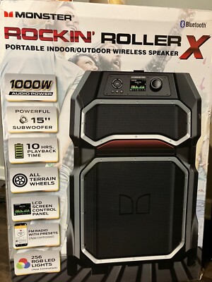 Monster Speaker Mini Rockin Roller Speaker Monster Rockin Roller