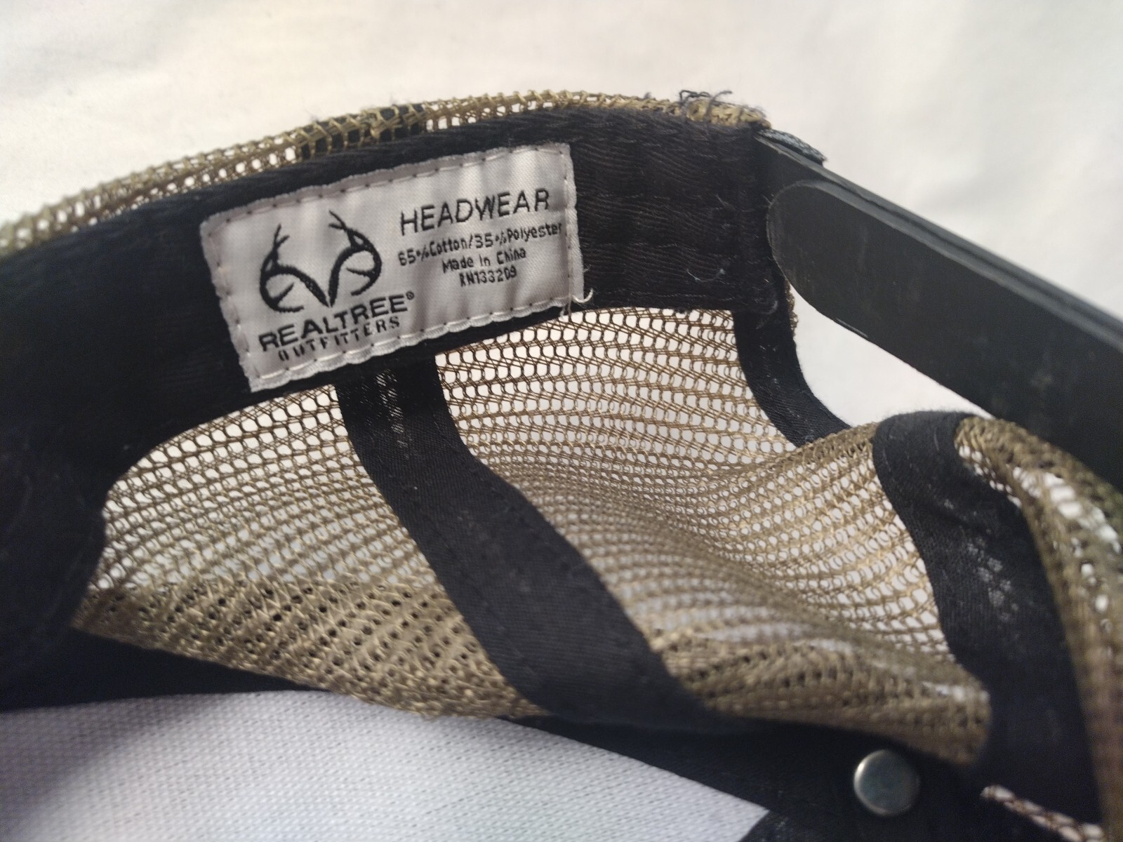 Realtree American Flag Patch Adjustable Snapback … - image 7