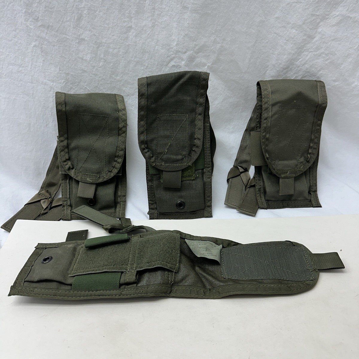 Pre MSA Paraclete Rifle 1x2 Pouch Smoke Green Ranger CAG