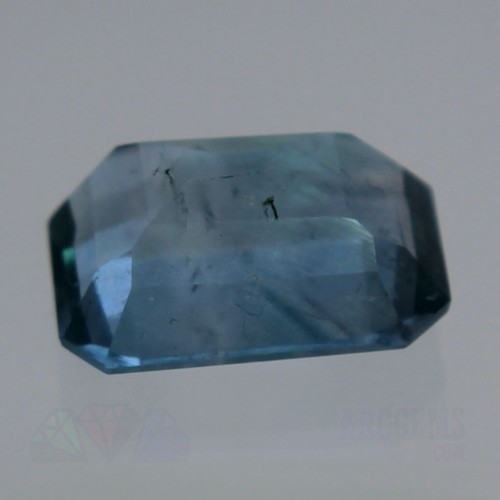 Blue Fluorite Octagon Cut Loose Natural Gemstone Faceted Rare Big - Foto 62 di 64