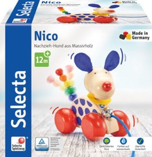 Selecta 62026 Kleinkindwelt Nachzieh-Hund Nico