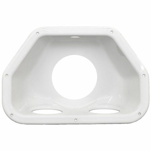 Chaparral Boat Blank Speaker Panel | w/ Cup Holders Off White Plastic - Foto 2 di 6
