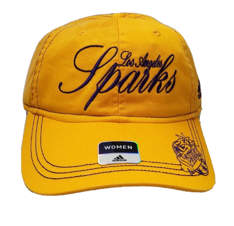 Los Angeles Sparks WNBA Adidas Adult Women's Yellow Cap/Hat