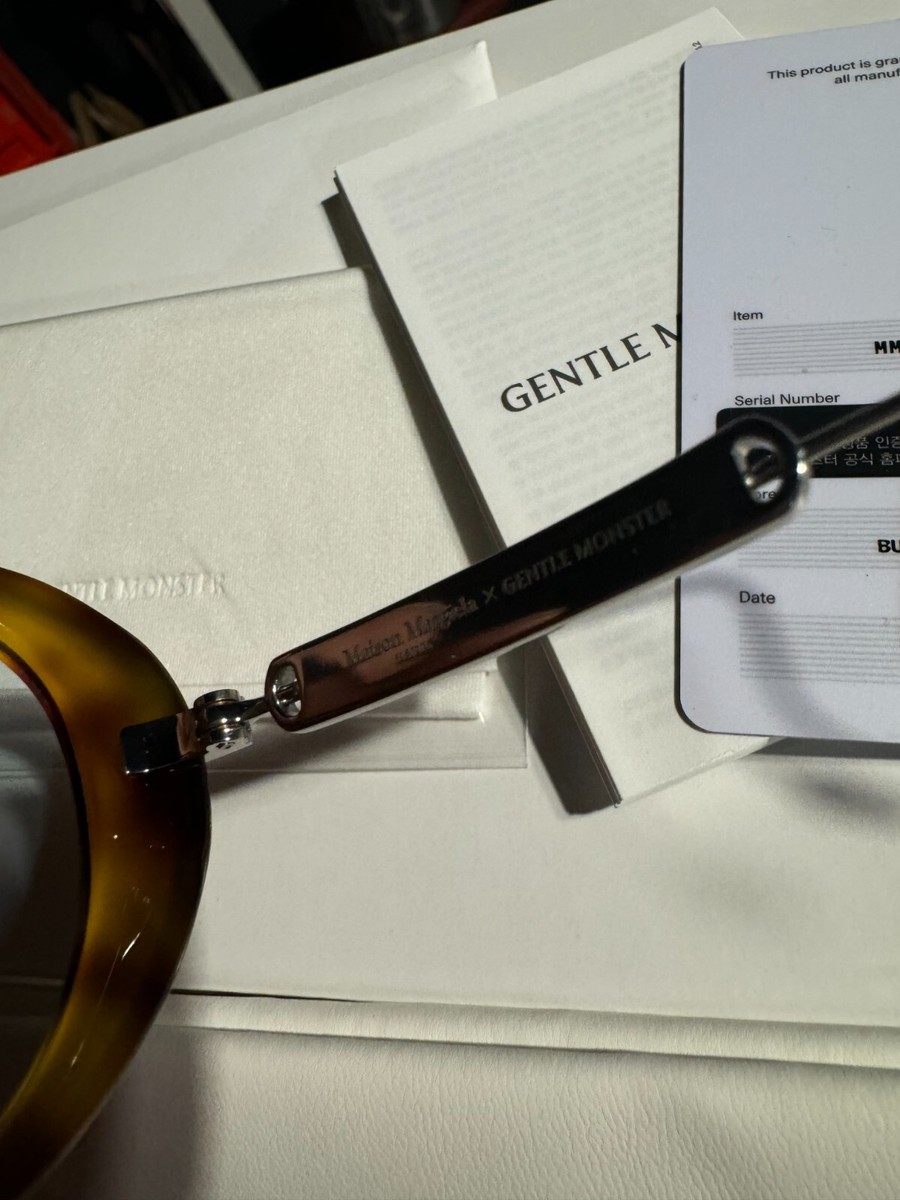 Gentle Monster X Maison Margiela■MM215 眼鏡Tortoise■正規品 Gentle Monster X Maison Margiela□MM215 眼鏡Tortoise□正規品