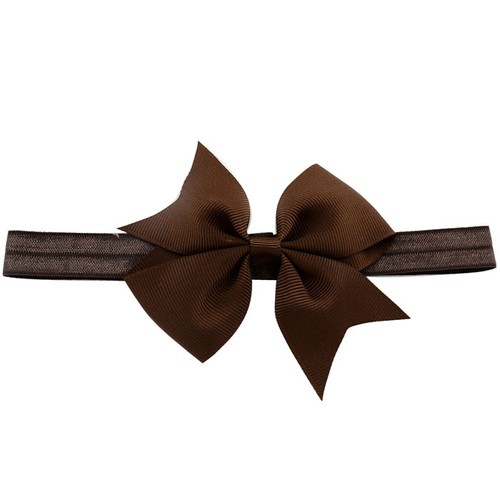 Newborn Infant Baby Girls Boutique Ribbon Bow Headband Baby Bows Toddler Girls - Picture 10 of 26