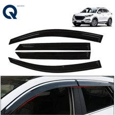 For Hyundai Tucson 2016-2019 2020 2021 4Pcs Window Visors Deflectors Rain Guard