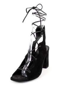 saint laurent lace up heels