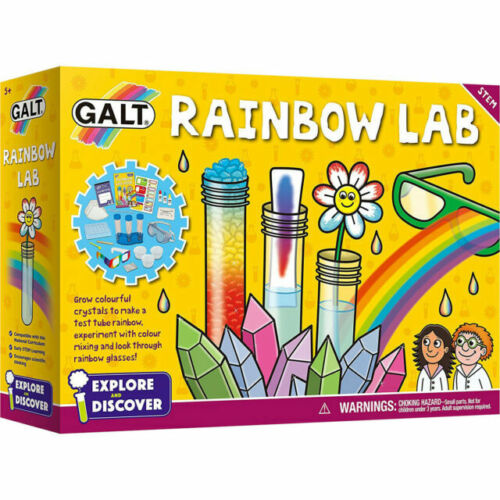 Galt Explore and Discover Rainbow Lab Science Kit For Kids Children Ages 5+ yrs - Picture 1 of 1