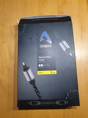 Avinity Optical Fibre Cable 3m mit Spezieller Knickschutz neu