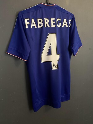 MEN'S FC CHELSEA 2015/2016 CESC FABREGAS #4 FOOTBALL SOCCER SHIRT