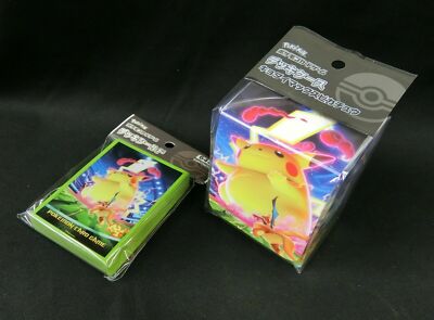 Japanese Pokemon Center Gigantamax Pikachu Deck Box Sleeves 64ct SHIPS FROM USA | eBay Japanese Pokemon Center Gigantamax Pikachu Deck Box Sleeves 64ct SHIPS FROM USA | eBay
