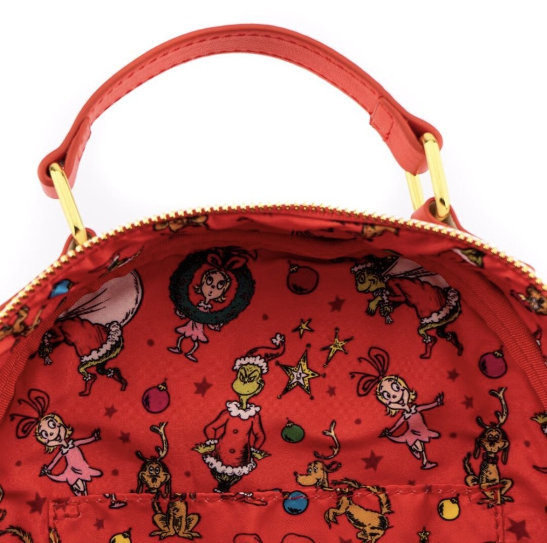 LOUNGEFLY DR. SEUSS HOW THE GRINCH STOLE CHRISTMAS CHIMNEY  display picture 3