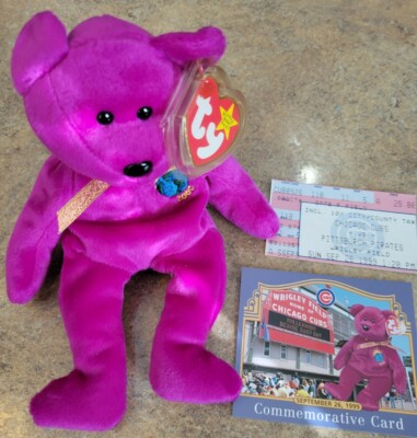 RARE 1999 Retired TY Beanie Baby Millenium Millennium the