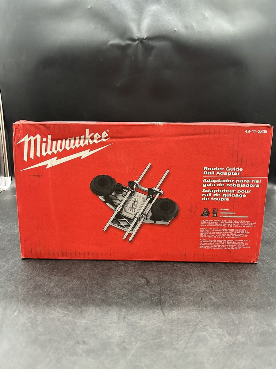Milwaukee 48-11-2838 Router Guide Rail Adapter | eBay