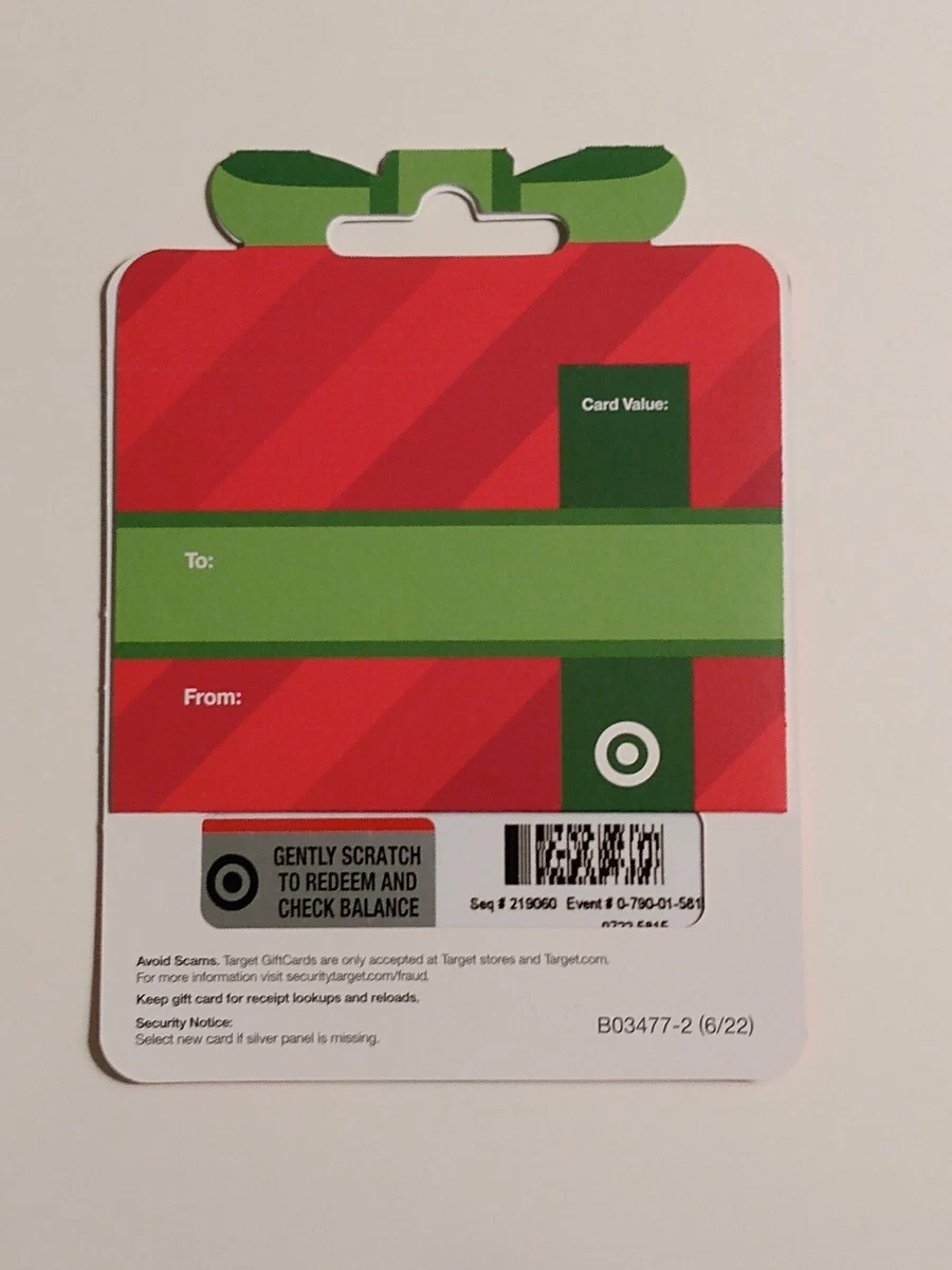 Target Holiday Gift Card 2022