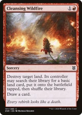 CLEANSING WILDFIRE x4 ~mtg NM-M Zendikar Rising 4 Common