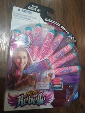 Nerf Rebelle 8 Pack Message Dart bullets Refill Write Reuse Special Pen decoder