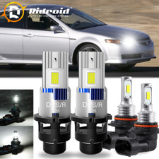 For Acura Tl 2004 2005 2006 -front Led Headlight Hi Lo Beam Led Fog Light Bulbs For Acura Tl 2004 2005 2006 -front Led Headlight Hi Lo Beam Led Fog Light Bulbs