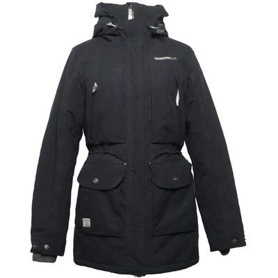 Didriksons 1913, Parka, Damen, Größe: 36, Schwarz, Polyamid/Polyester #Dlz