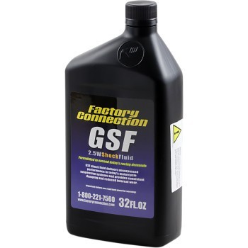 Factory Connection Suspension Fluid Shock Oil 2.5W 1qt Dirtbike Motorcycle GSF