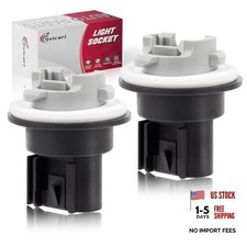 2PCS Parking Light Bulb Socket Fit for Jeep Compass 2010, 2007-2008 Patriot