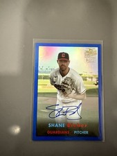 SHANE BIEBER 2024 Topps Archives Fan Favorites Premium Autograph BLUE FOIL 16/25