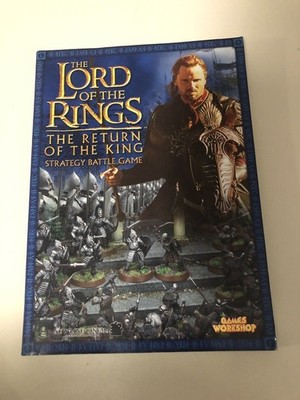 Lord of the Rings The Return of the King Strategy Battle Game Rulebook 2003