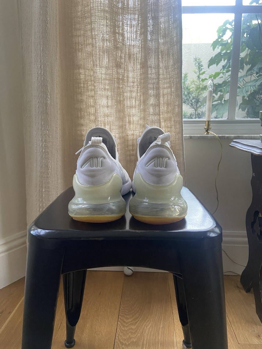 Size 9.5 - Nike Air Max 270 White Gum for sale online | eBay