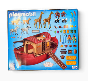 Playmobil 9373 Wild Life Noah's Ark Set DAMAGED BOX
