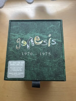 GENESIS - 1970 - 1975 - BOX SET - 7 x SACD / 6 x DVD - EU - 2008 - Virgin  CD
