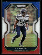 2020 Panini Prizm - Prizm Red White and Blue #297 K.J. Wright
